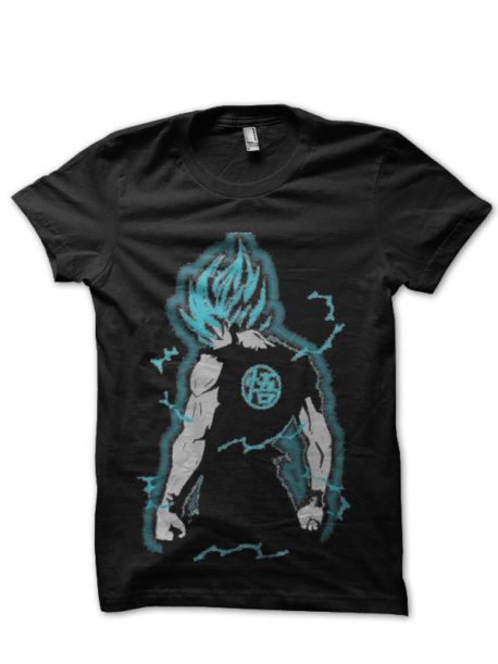 Goku Saiyan Black T-Shirt | Swag Shirts