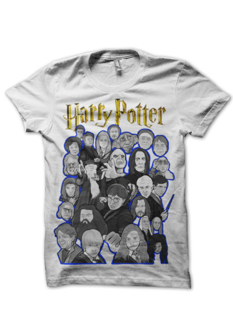 Hogwarts Character Collage T-Shirt