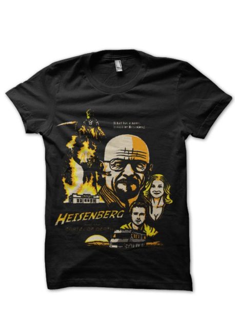 Breaking Bad Heisenberg Black T-Shirt | Swag Shirts