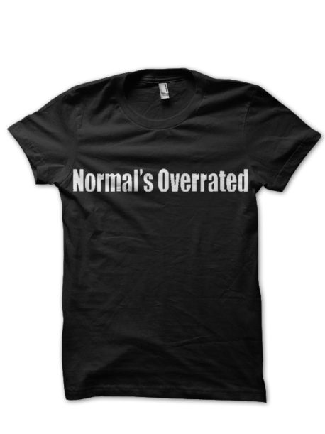 Normal's Overrated Black T-Shirt