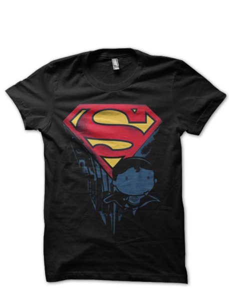 Son Of Krypton Black T-Shirt