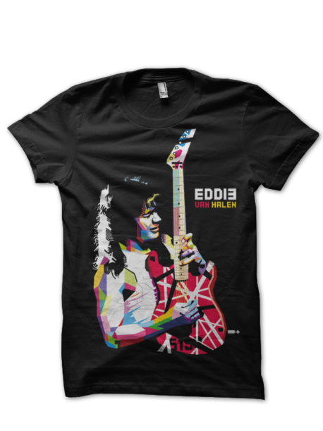 Eddie Van Halen Black T-Shirt