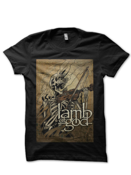 Lamb Of God Heavy Metal Black T-Shirt