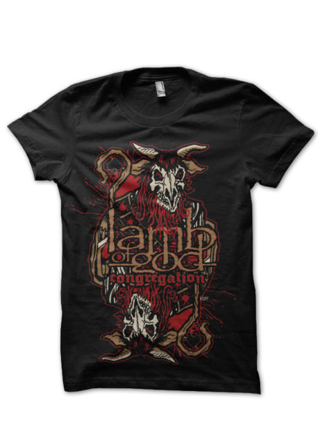 Lamb Of God Congregation Black T-Shirt | Swag Shirts