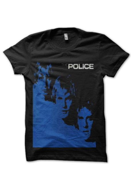 Spirits in the Material World- The Police Black T-Shirt