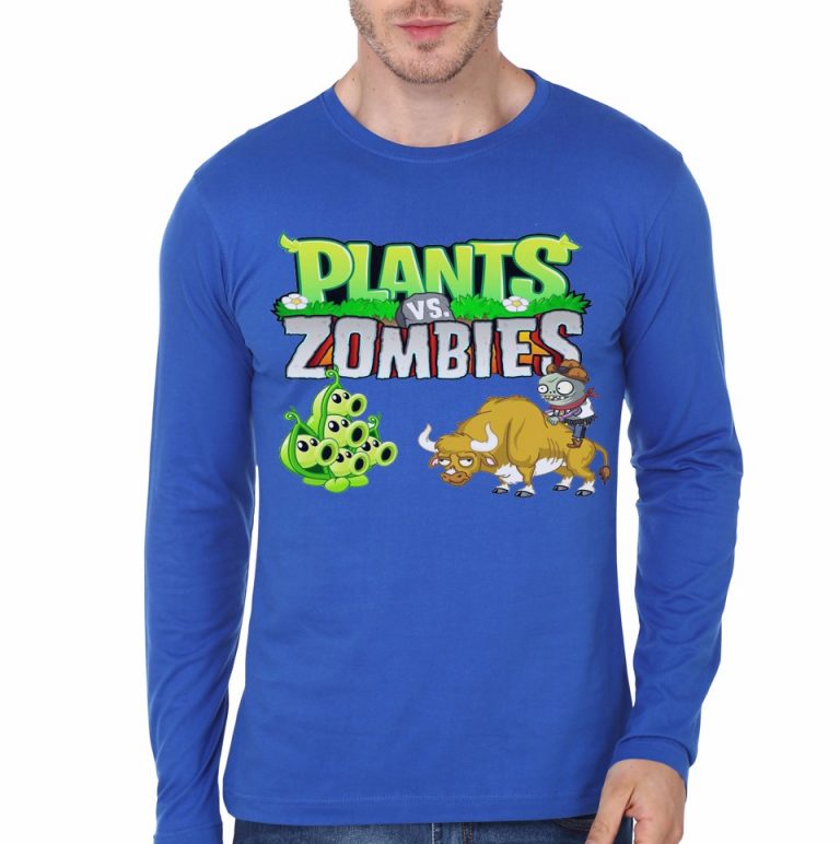 Plants vs Zombies Royal Blue T-Shirt