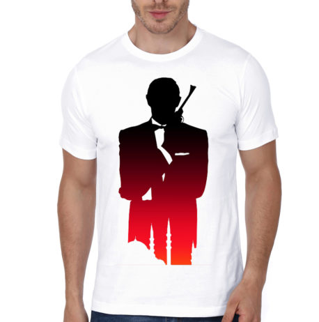 James Bond From Russia With Love White T-Shirt