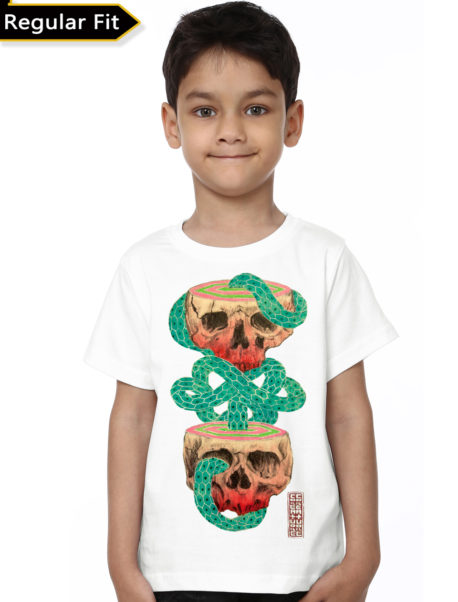 Two Skull Souls Kids T-Shirt