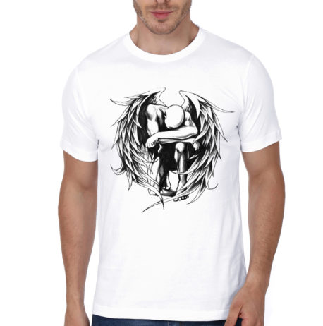 Fallen Angel White T-Shirt