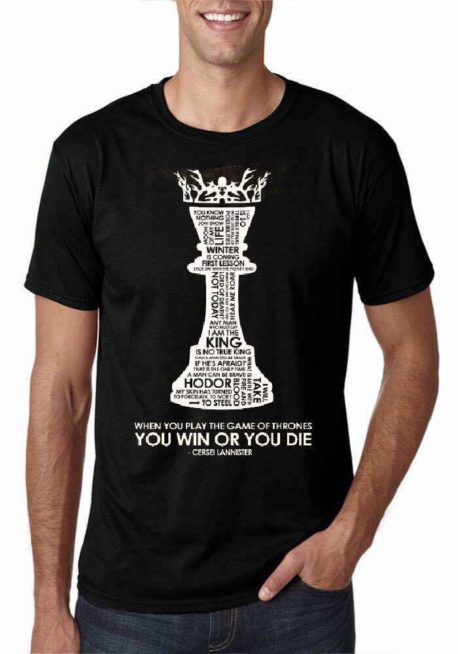 Game Of Thrones Black T-Shirt