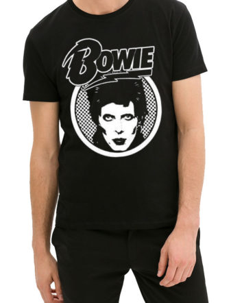 david bowie black t shirt