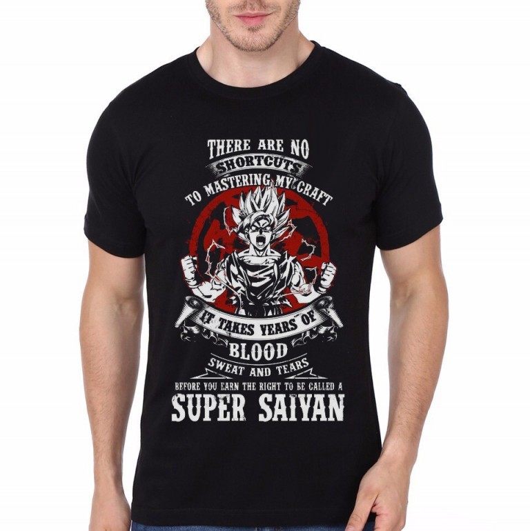 Dragon Ball Z Training Black T-Shirt