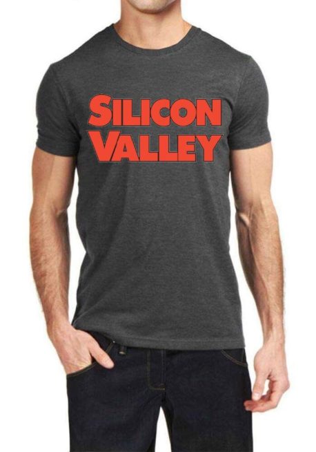 Silicon Valley Charcoal Grey T-Shirt