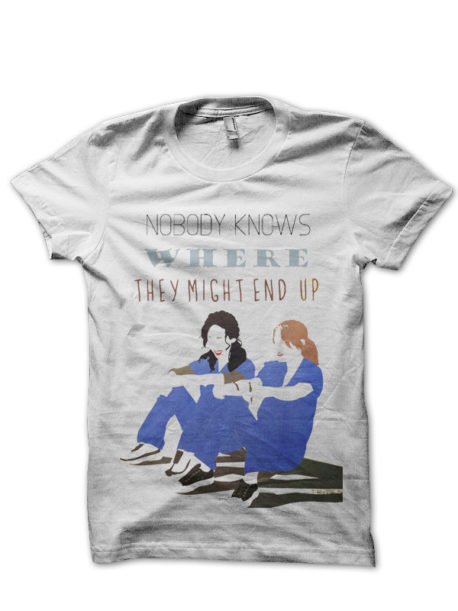 Nobody Knows Where They Grey's Anatomy White T-Shirt