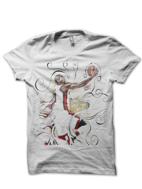 Dwyane Wade White T-Shirt