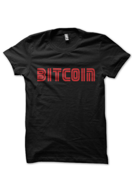 Bitcoin Mr. Robot Black T-Shirt