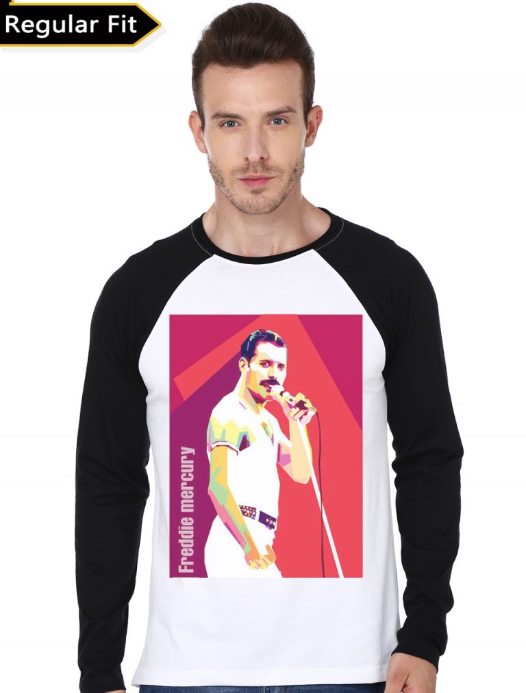 Freddie Mercury Raglan T-Shirt