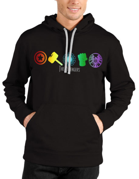 The Avengers Initiative Black Hoodie