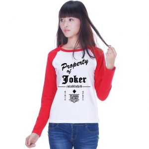 Property Of Joker Raglan T-Shirt