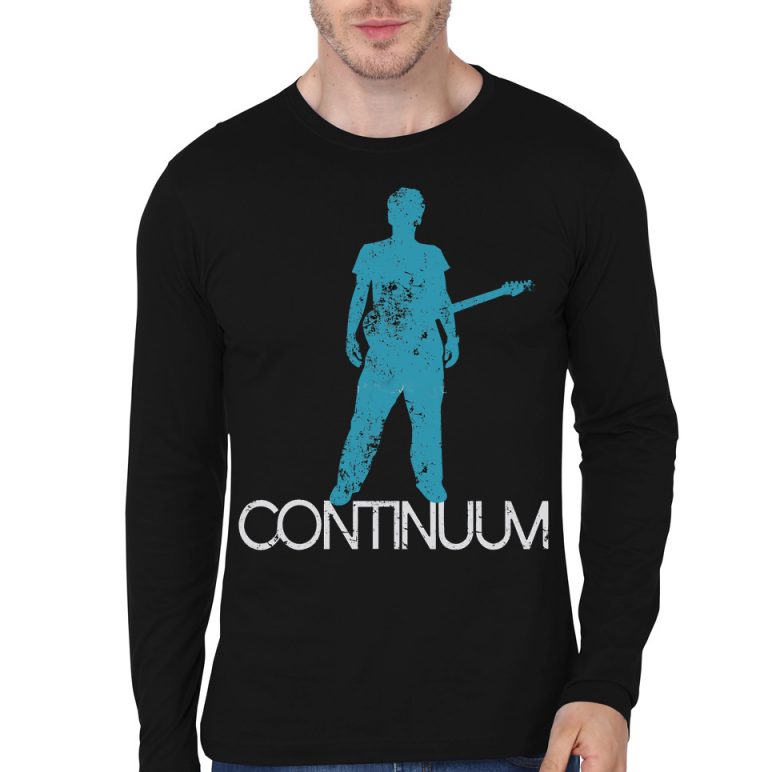 Continuum Black Full Sleeve T-Shirt