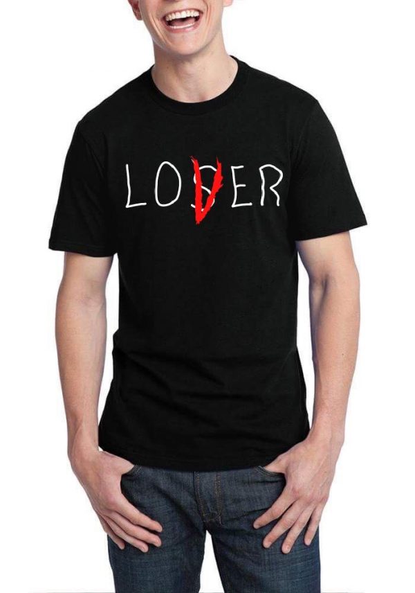 Lover Not Loser White T-Shirt - Image 3