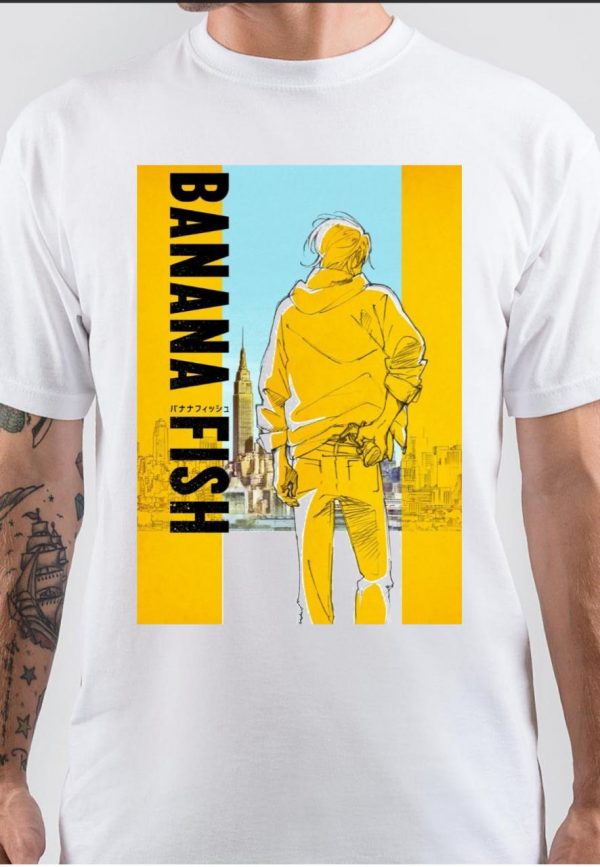 Banana Fish Yellow T-Shirt - Image 3