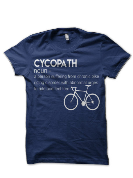 Funny Cycling Design Cycopath Noun T-Shirt