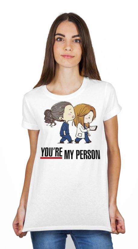 Grey's Anatomy You're My Person White T-Shirt