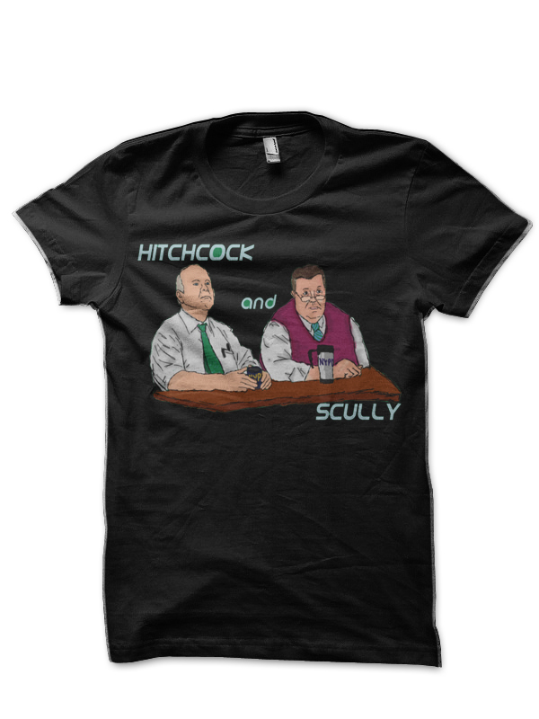 Hitchcock and Scully Black T-Shirt - Swag Shirts