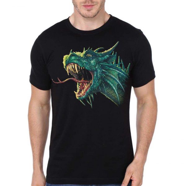 Roaring Dragon Black T-Shirt