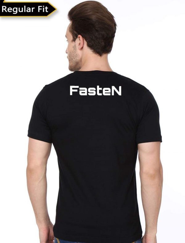 Fasten Black T-Shirt - Image 2