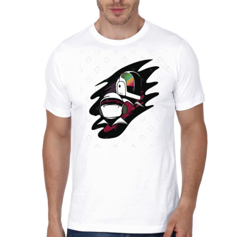 Daft Punk White T-Shirt