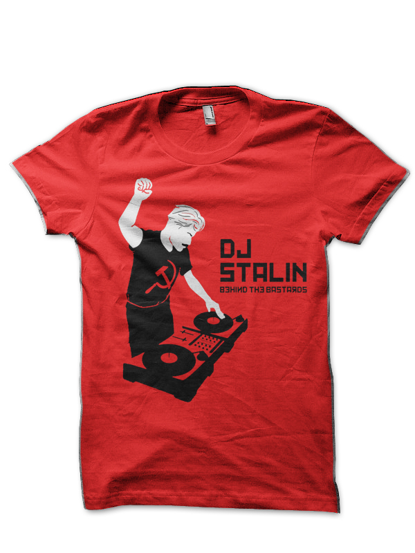 DJ Stalin Red T-Shirt | Swag Shirts