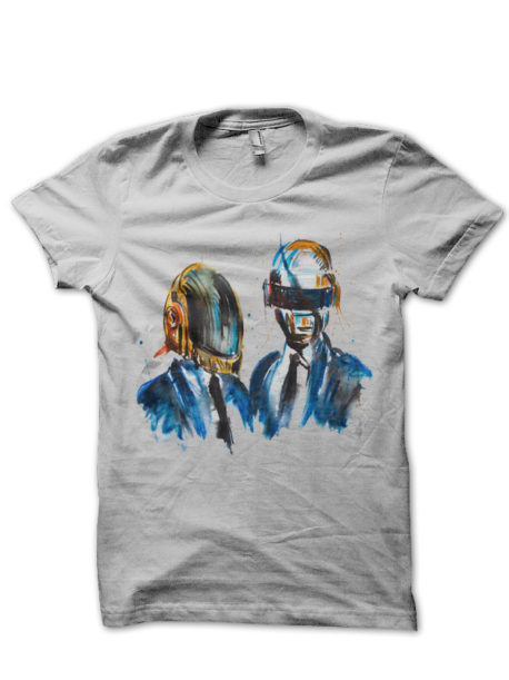 Daft Punk White T-Shirt
