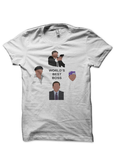 The Many Faces Of Michael Scott T-Shirt