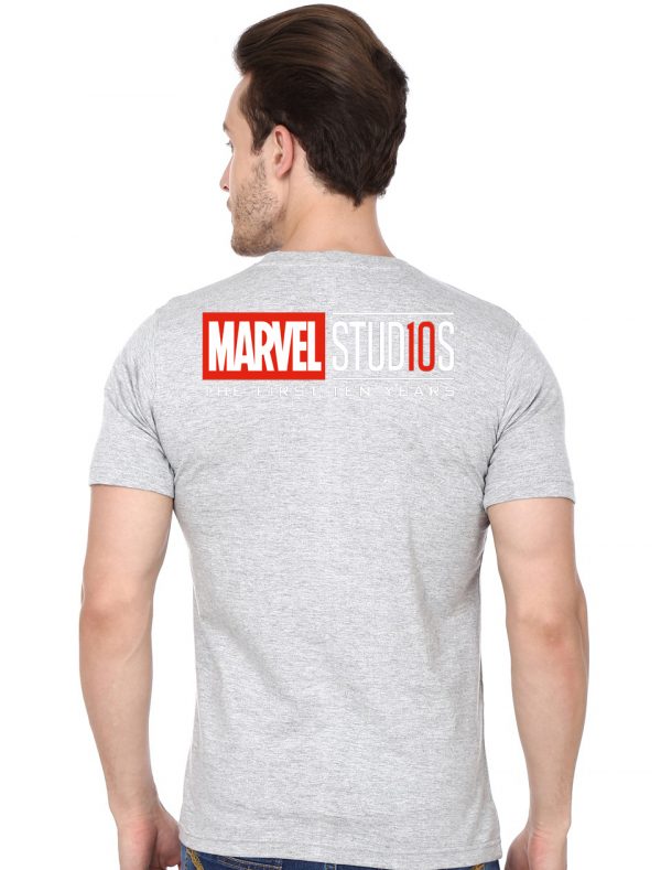 Avengers Endgame Grey Melange T-Shirt - Image 2