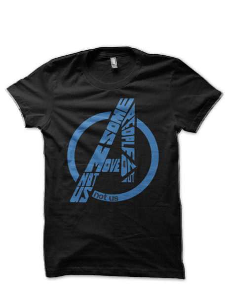 Not Us Black T-Shirt