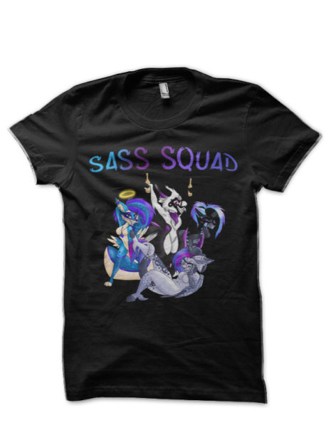 Sass Squad Black T-Shirt