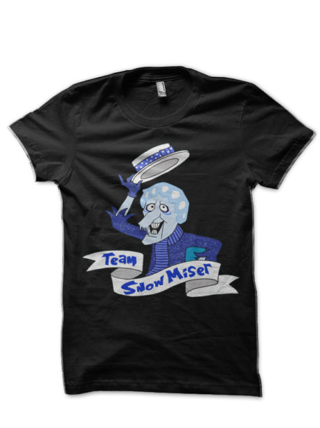 Team Snow Miser Black T-Shirt