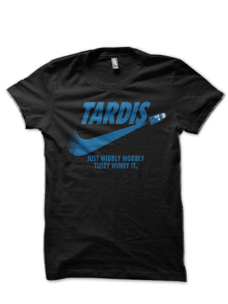 Tardis Black T-Shirt