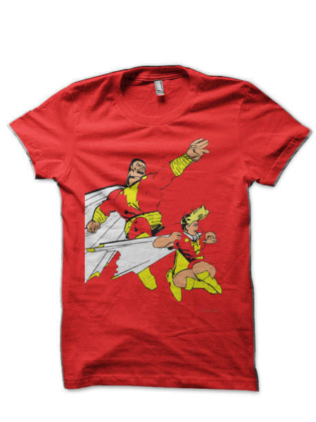 Shazam! Red T-Shirt
