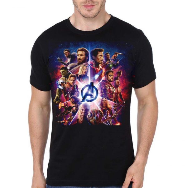 Marvel Avengers Endgame Black T-Shirt