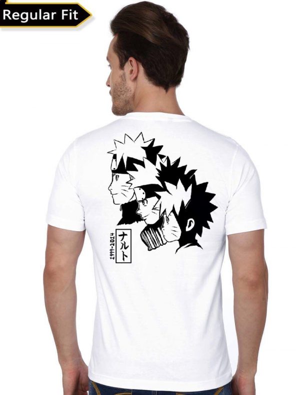 Naruto White T-Shirt - Image 2