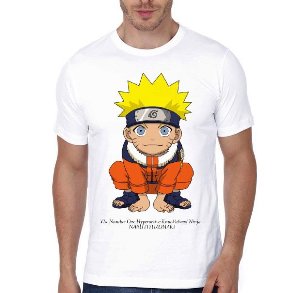 Naruto White T-Shirt