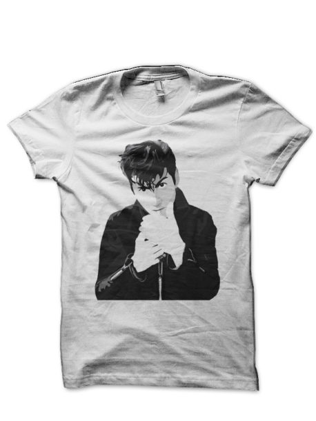 Arctic Monkeys Smoking A Cigarette White T-Shirt