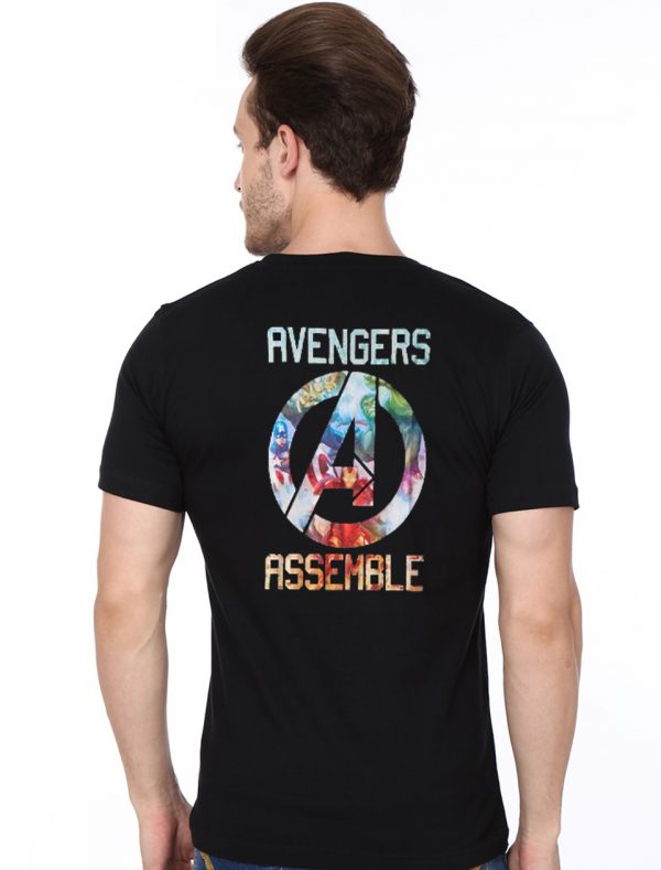 Avengers Endgame Black T-Shirt - Image 3