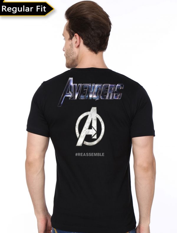 Avengers Reassemble Black T-Shirt