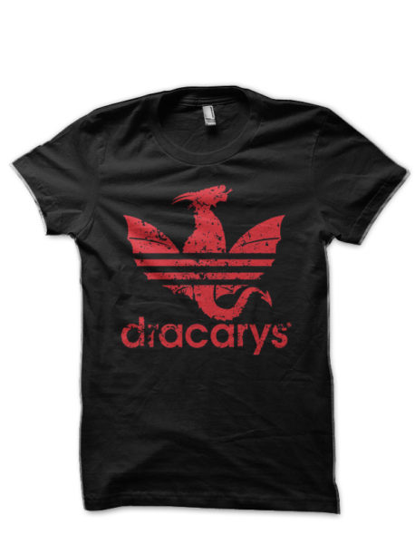 Game Of Thrones Black Half Sleeve T-Shirt