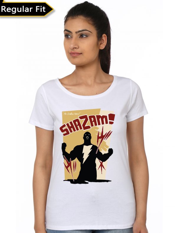 Shazam Half Sleeve T-Shirt - Image 2