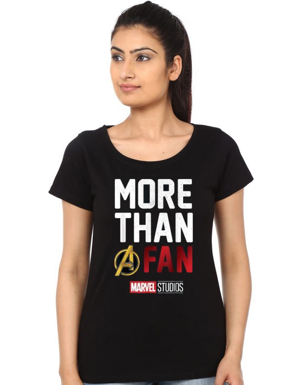 More Than A Fan Black Girls T-Shirt